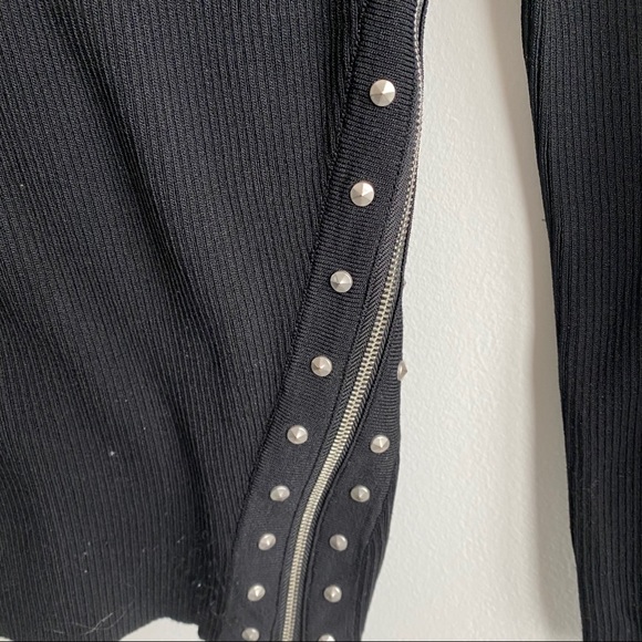 Zara black stud sweater XS - Picture 6 of 7